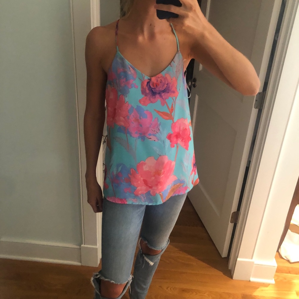 Bright Everly T-back Tank